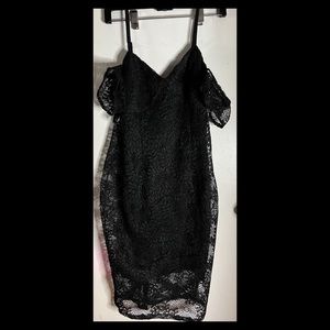GUESS Los Angeles Lace black body con dress